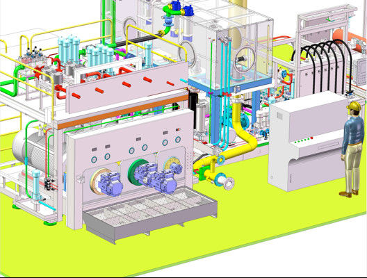 Digital Hydraulic Motor Test Bench 160KW for Hydraulic Piston Pump Flow Testing